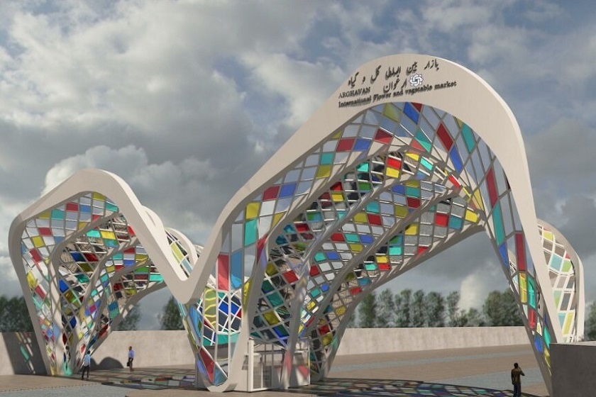 بزرگترین بازار گل و گیاه کشور در اصفهان. منبع عکس باشگاه خبرنگاران جوان