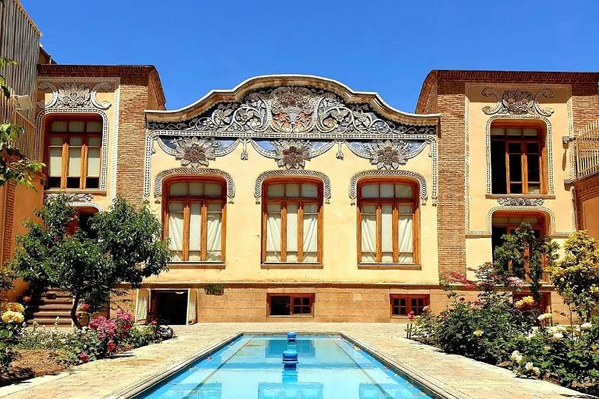 خانه حریری تبریز. منبع عکس: گوگل‌مپ. عکاس: بابک شکوفی