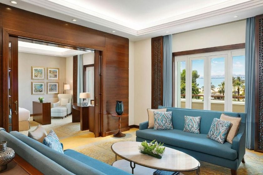 The Ritz-Carlton, Dubai - Family Suite, Partial ocean view