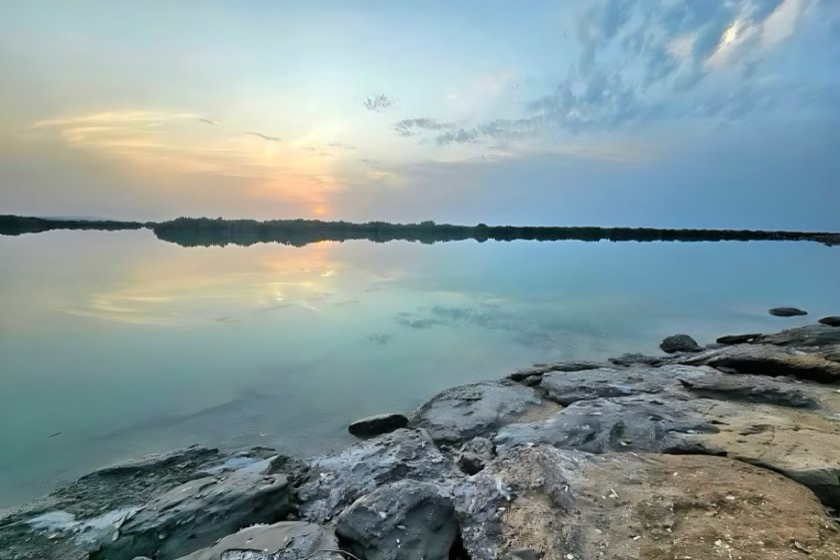 اسکله طبل. منبع عکس: گوگل مپ. عکاس: علی آقابابایی