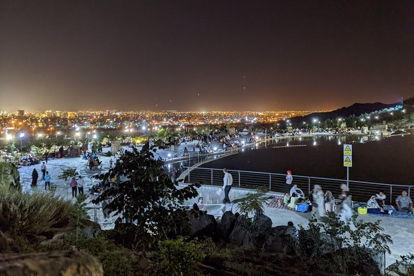  بام کوهشار. منبع عکس: گوگل مپ. عکاس: هادی سجادی