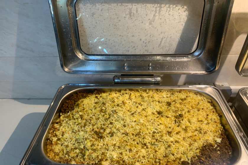 هتل شهدای خلیج فارس مشهد - غذا