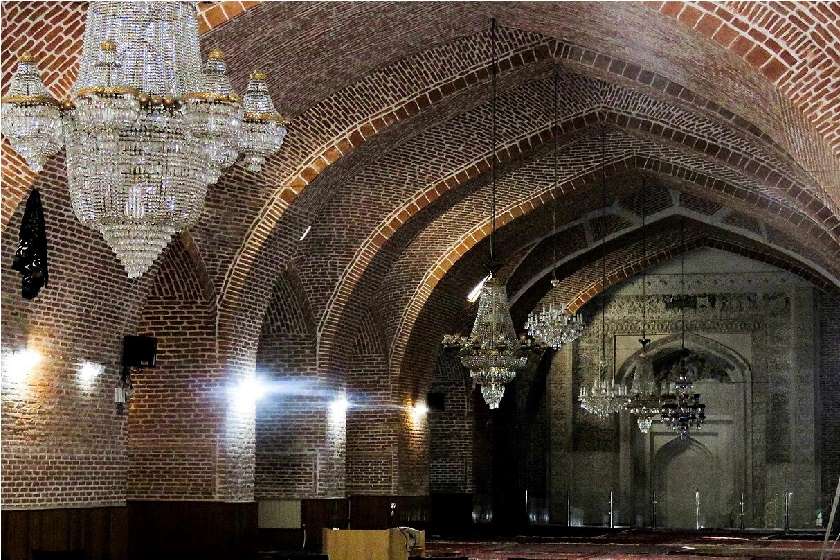 مسجد جامع تبریز. منبع عکس: گوگل مپ. عکاس:  Majid Rahmani