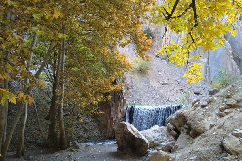 آبشار ارتکلند. منبع عکس: گوگل مپ. عکاس: علی ستاری