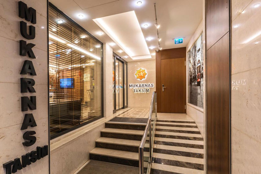 Mukarnas Taksim Hotel Istanbul - hotel entrance