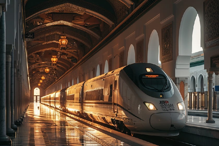 قطار طنجه به مراکش. منبع: moroccotrains. عکاس: نامشخص