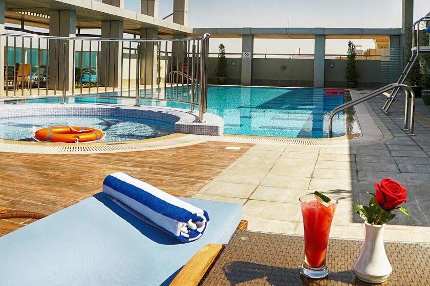 Rose Park Hotel Al Barsha Opposite Metro Station Dubai - Pool