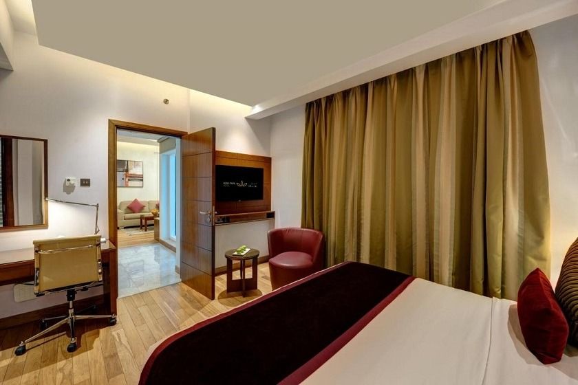 Rose Park Hotel Al Barsha Opposite Metro Station Dubai - Deluxe Two-Bedroom Suite