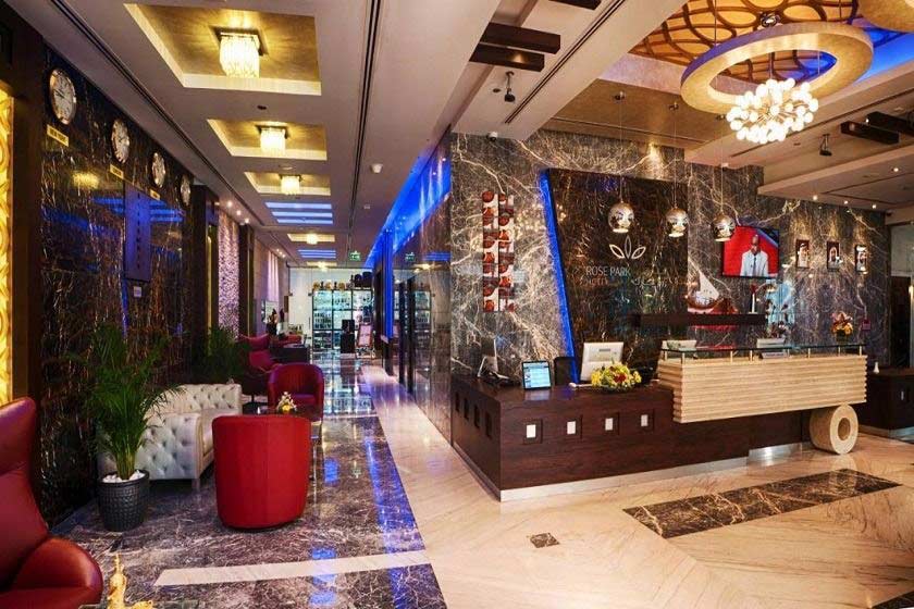 Rose Park Hotel Al Barsha Opposite Metro Station Dubai - Reception