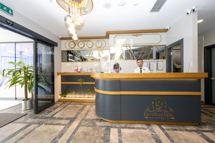 Graziella Gold Hotel Istanbul - reception