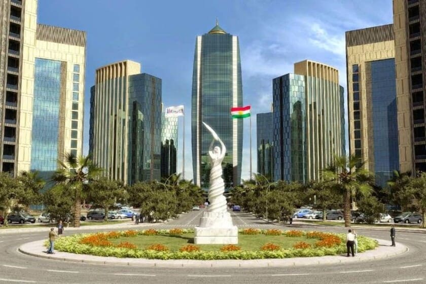 یکی از میدان‌ های اربیل عراق. منبع: گوگل مپ. عکاس: Koko Kozhul