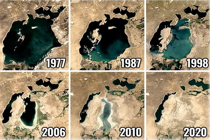 احیای دریاچه آرال شاهکار حامیان محیط زیست