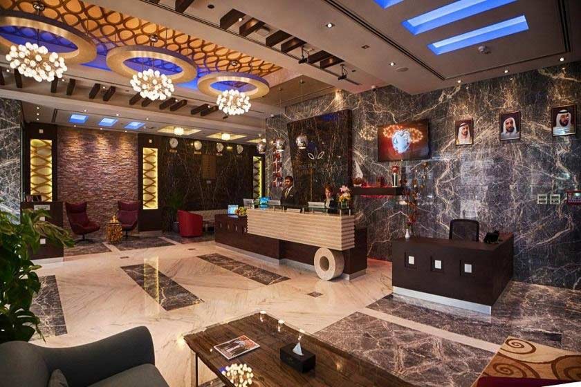 Rose Park Hotel Al Barsha Opposite Metro Station Dubai - Lobby