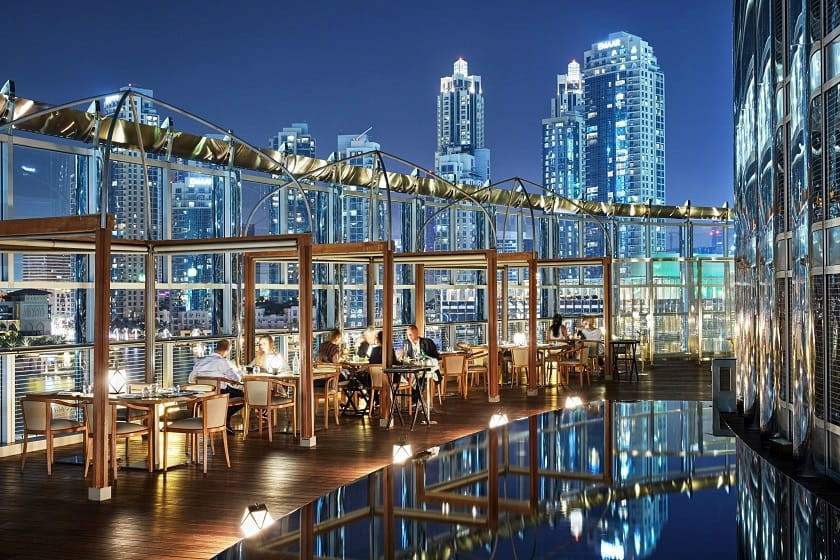 معماری فضاهای داخلی برج خلیفه