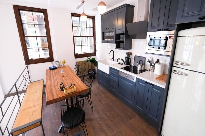 Hostel Le Banc Istanbul - Kitchen