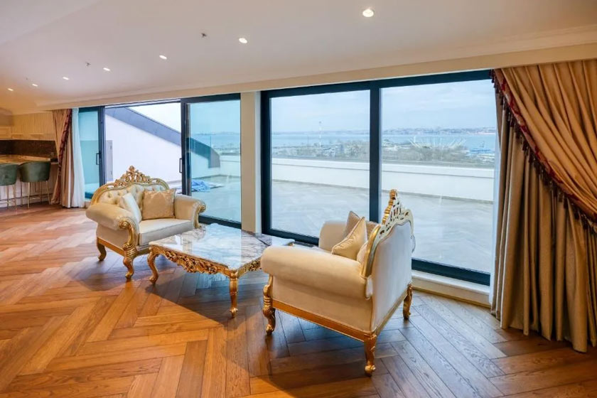 Dekalb Hotel Istanbul - Presidential Suite Room with Sea View and Terrace