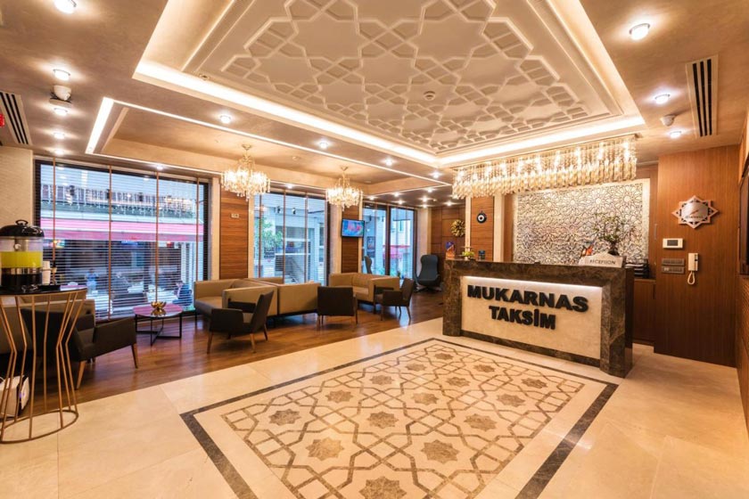 Mukarnas Taksim Hotel Istanbul - reception