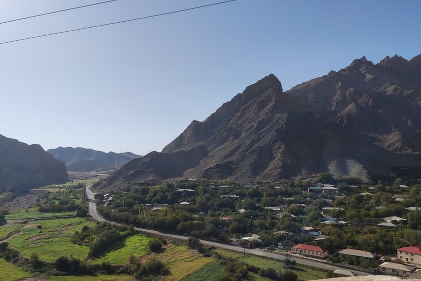 جاده ارس به جلفا. منبع عکس: گوگل‌مپ. عکاس: محسن