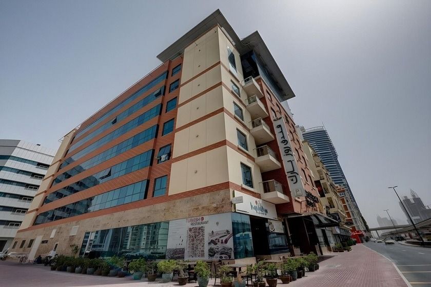 Rose Park Hotel Al Barsha Opposite Metro Station Dubai - Facade