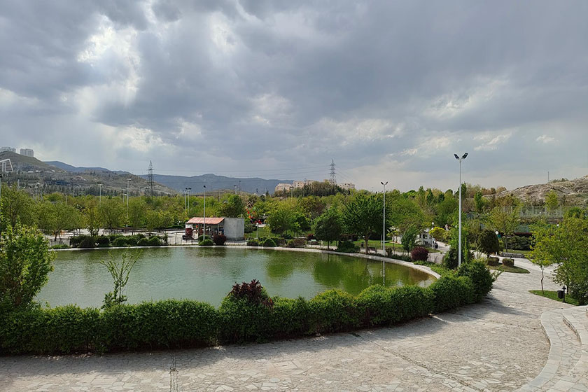 مسیر دسترسی به پارک کوهسنگی مشهد