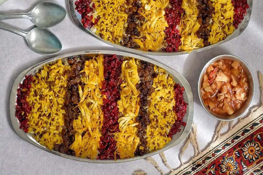 سوتی پلو اردبیلی. منبع عکس: وبسایت پارس استیل. عکاس: نامشخص