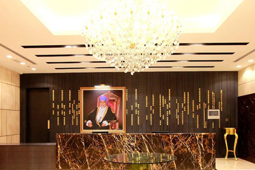 Royal Crown Hotel muscat - reception