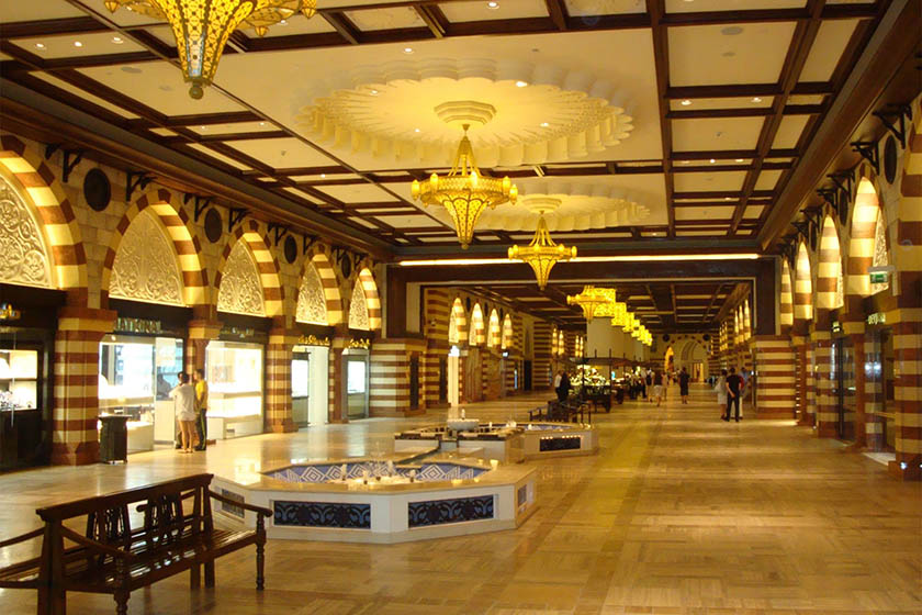 بازار طلا (Dubai Mall Gold Souk) دبی مال