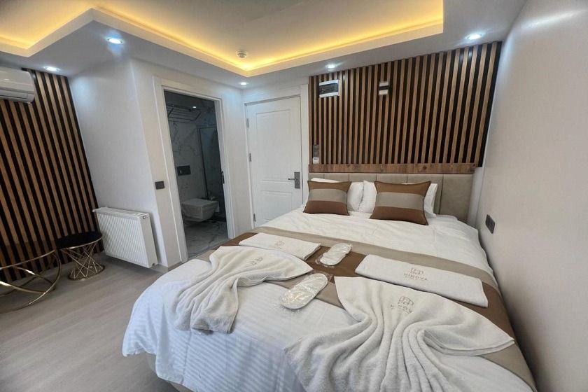 Ninova Boutique Hotel Istanbul - Deluxe Double Room with Balcony and Sea View