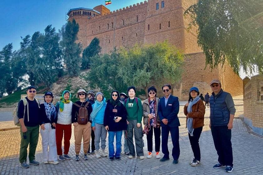 باستان شناسان چینی از میراث جهانی شوش بازدید کردند