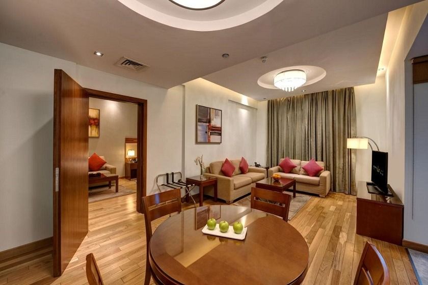 Rose Park Hotel Al Barsha Opposite Metro Station Dubai - Deluxe Two-Bedroom Suite