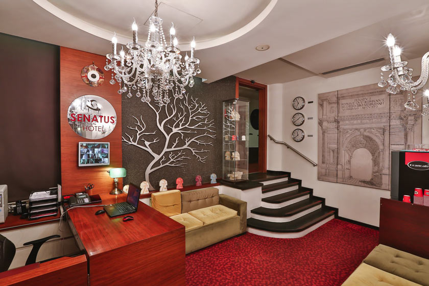 Senatus Hotel - Special Class Istanbul - reception