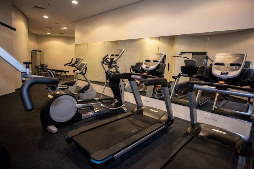 Rozana Hotel muscat - fitness center 
