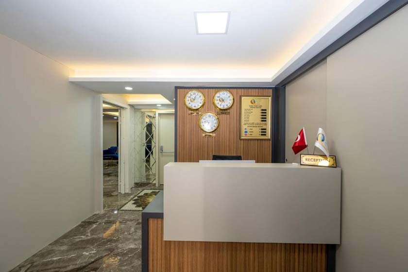 Skystar Deluxe Hotel istanbul - reception