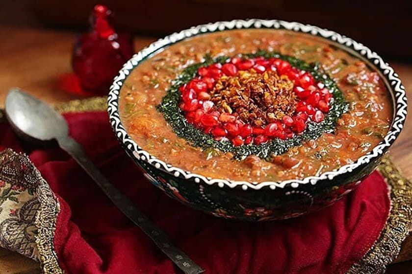 غذای چهارشنبه سوری. منبع: fararu.com