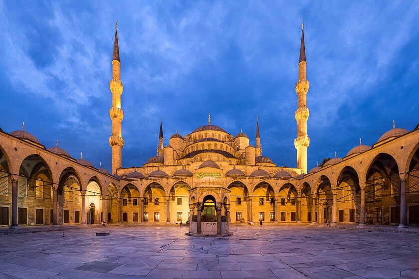 مسجد آبی استانبول. منبع عکس: گوگل مپ. عکاس: عبدالفتاح الجماعي