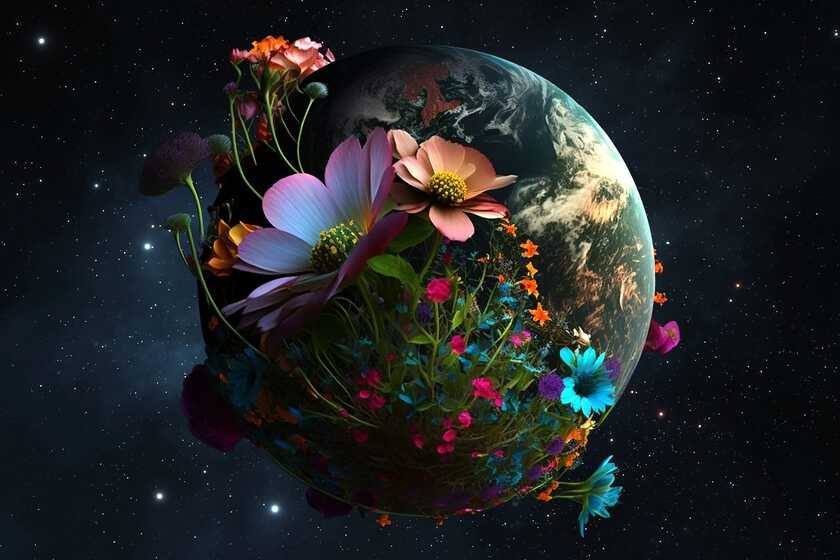 عکس گرافیکی در مورد اعتدال بهاری. منبع عکس: وب‌سایت Star Walk. عکاس: نامشخص
