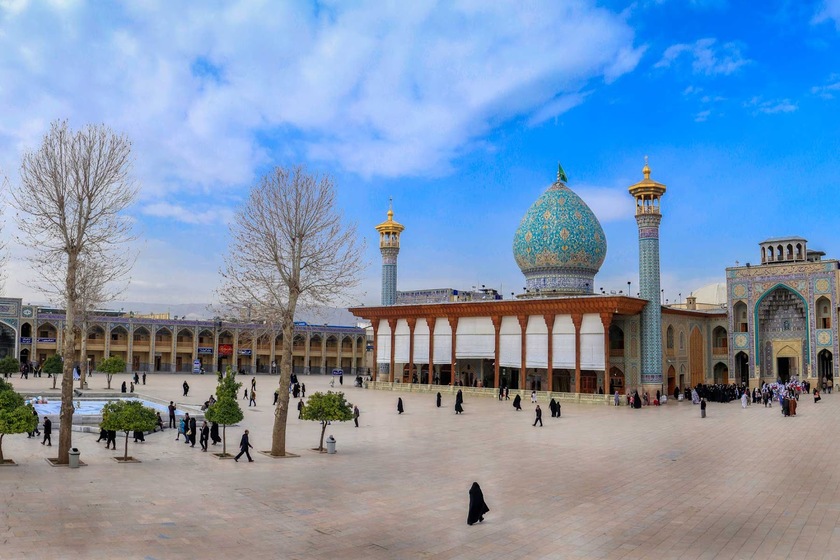 آرامگاه شاهچراغ شیراز. منبع عکس: گوگل‌مپ. عکاس: Mani Fineart