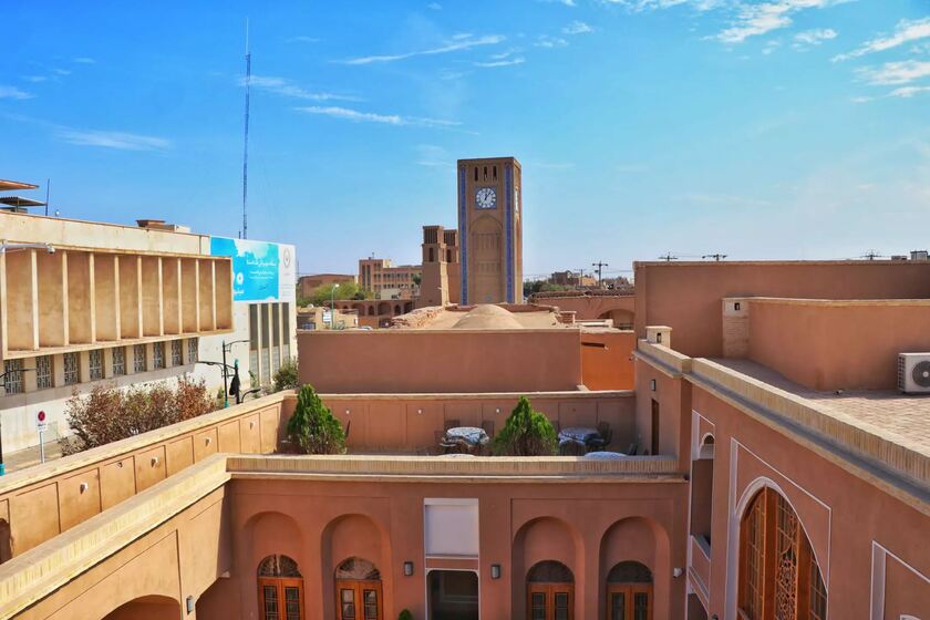 اقامتگاه سنتی شهر جهان یزد - نما