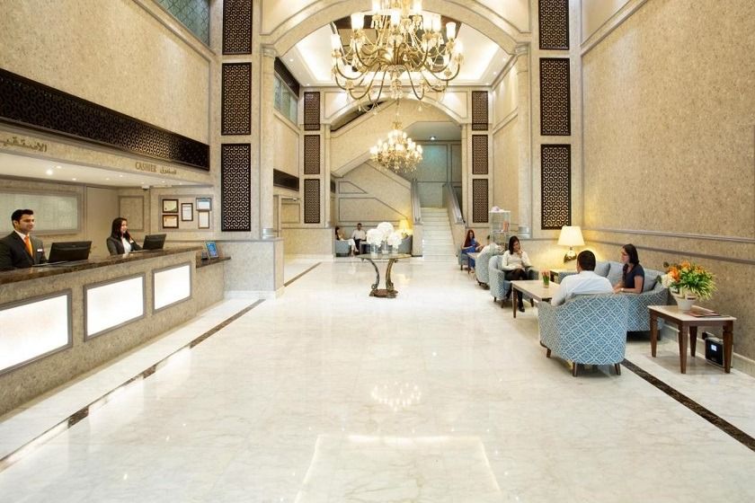 Carlton Tower Hotel Dubai - Receptiopn