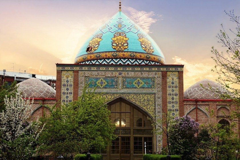 مسجد کبود ایروان. منبع عکس: گوگل‌مپ. عکاس: Osnofla Zuladna