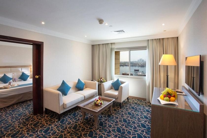 Carlton Tower Hotel Dubai - Junior Suite with Canal View