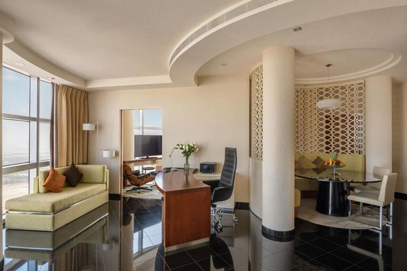 Jumeirah Emirates Towers - Executive Suite with Direct Connectivity to Museum of The Future, Complimentary Private Beach Access, Breakfast, Signature Afternoon Tea, Evening Sundowners, Soft Refreshments and Canapes