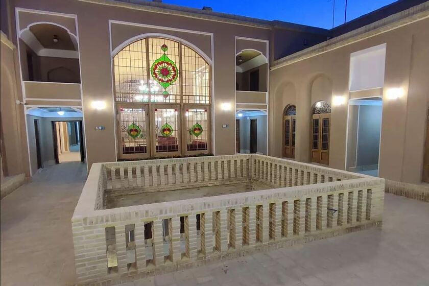 اقامتگاه سنتی شهر جهان یزد - نما
