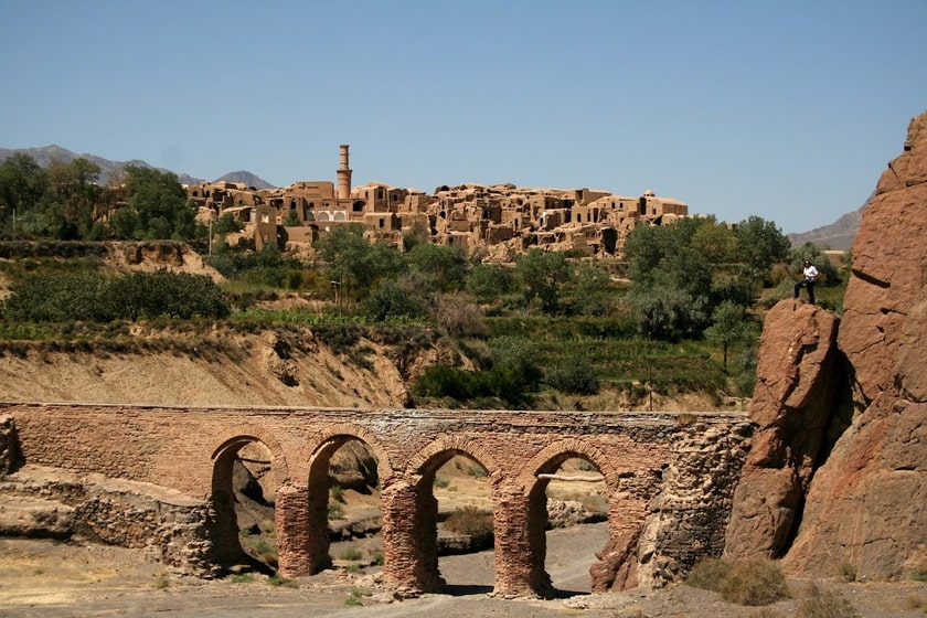 روستای خرانق یزد. منبع عکس: گوگل مپ. عکاس: گروه جهانگردی Stunning World