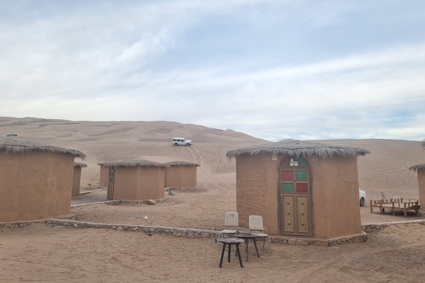 کمپ کویری هفت سنگ. منبع عکس: گوگل مپ. عکاس: کاوه نوری
