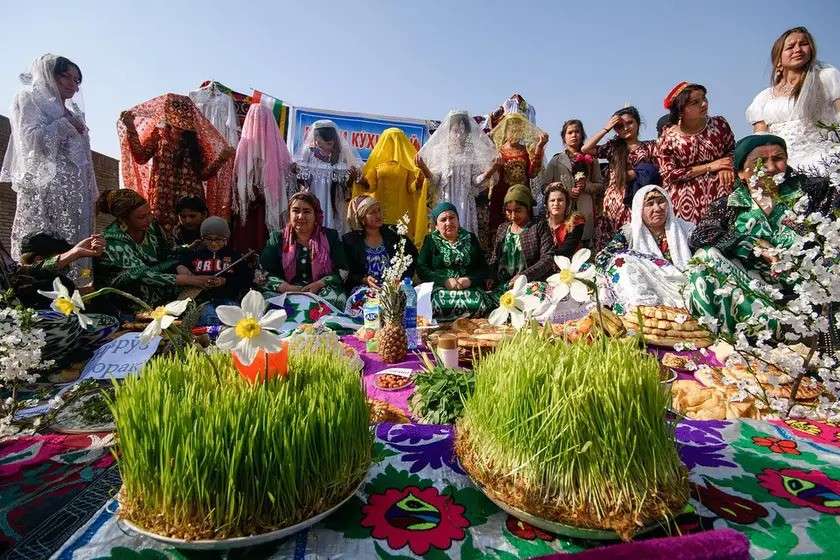 نوروز در ازبکستان. منبع عکس: وب‌سایت Minzifatravel.com. عکاس: نامشخص