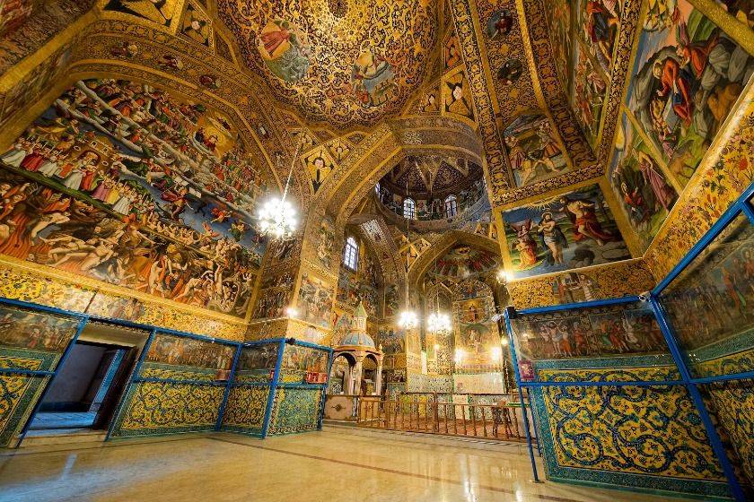 کلیسای وانک. منبع عکس: گوگل‌مپ. عکاس: J- Luc Les Voyages de I’Echappee Belle