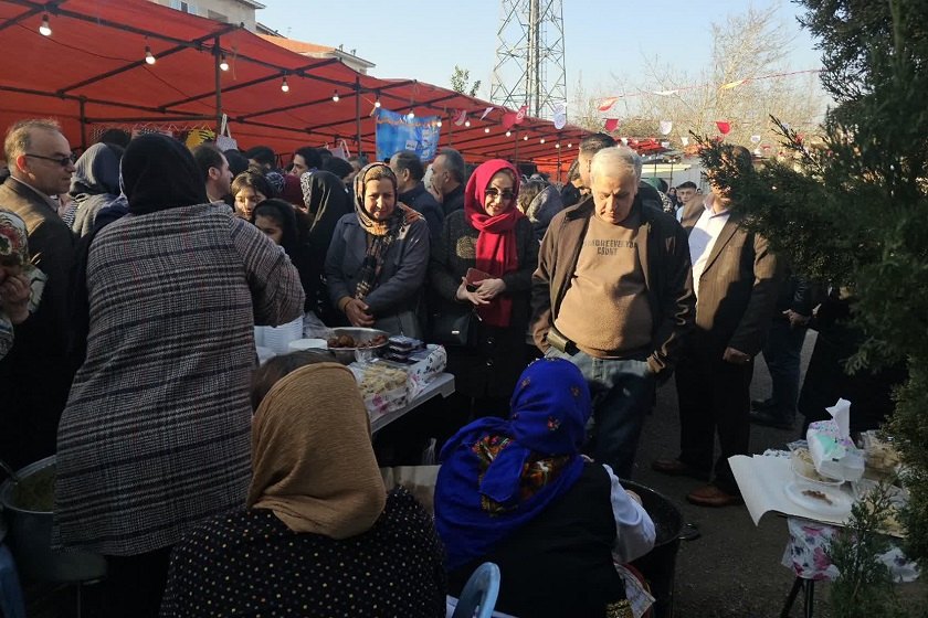 دهمین جشنواره رشته خوشکار در صومعه سرا. منبع عکس خبرگزاری شبستان. عکاس نامشخص