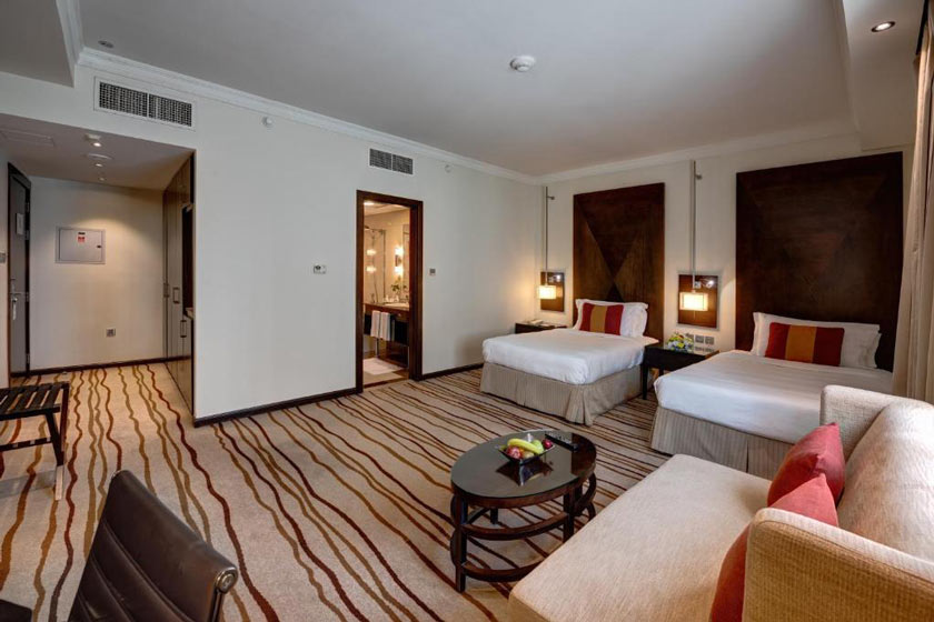 Media Rotana Dubai - Family Connecting Rooms King and Twin Beds