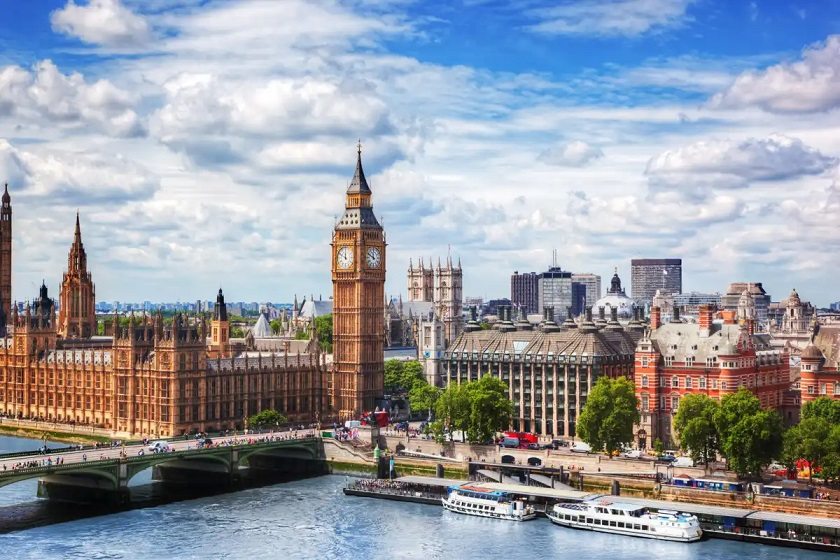 برج ساعت لندن. منبع عکی وبسایت Aer Lingus Vacation Store. عکاس نامشخص